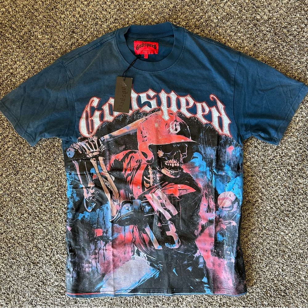 Godspeed Graphic Mens T-Shirt-Small